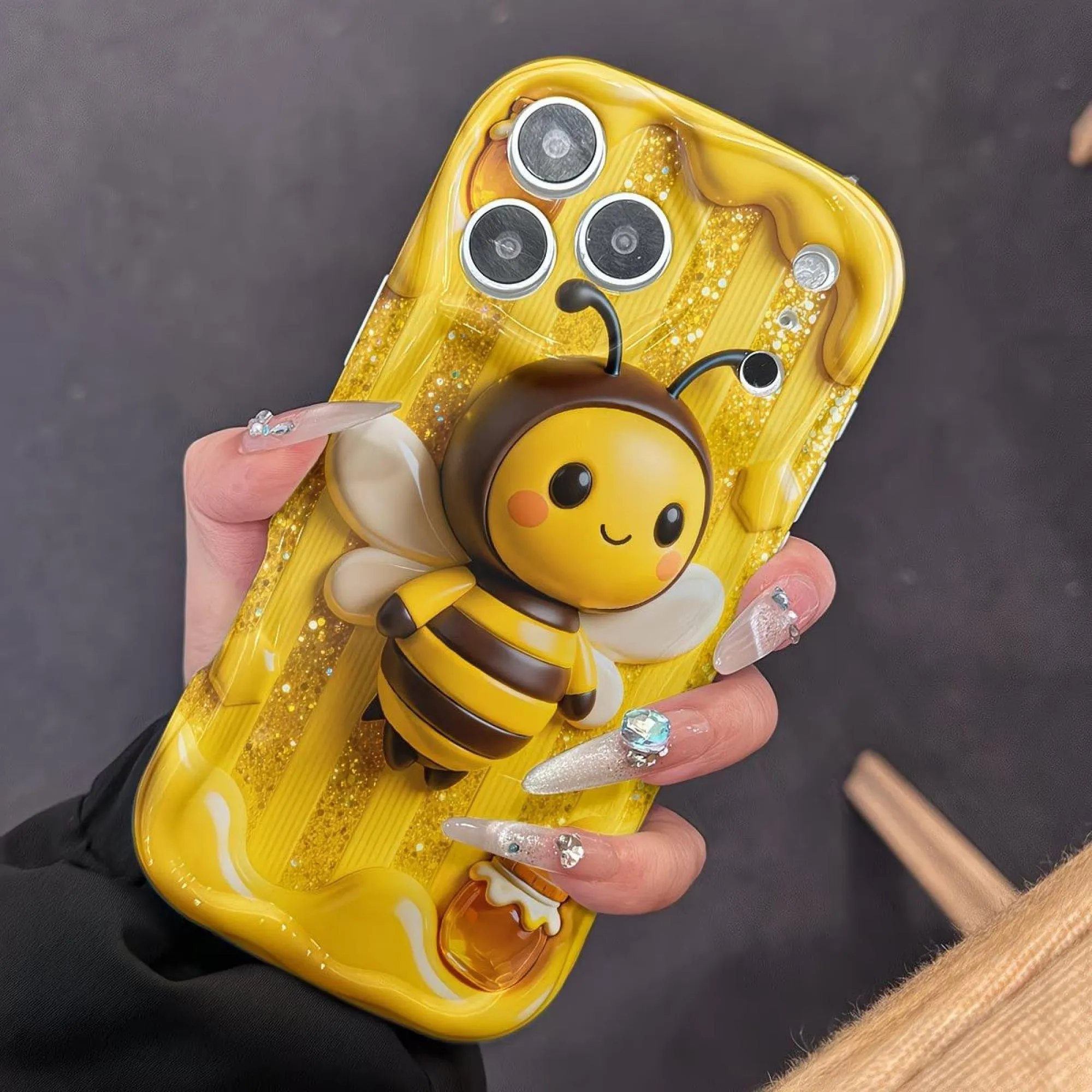 Cute Bee Phone Case Cover