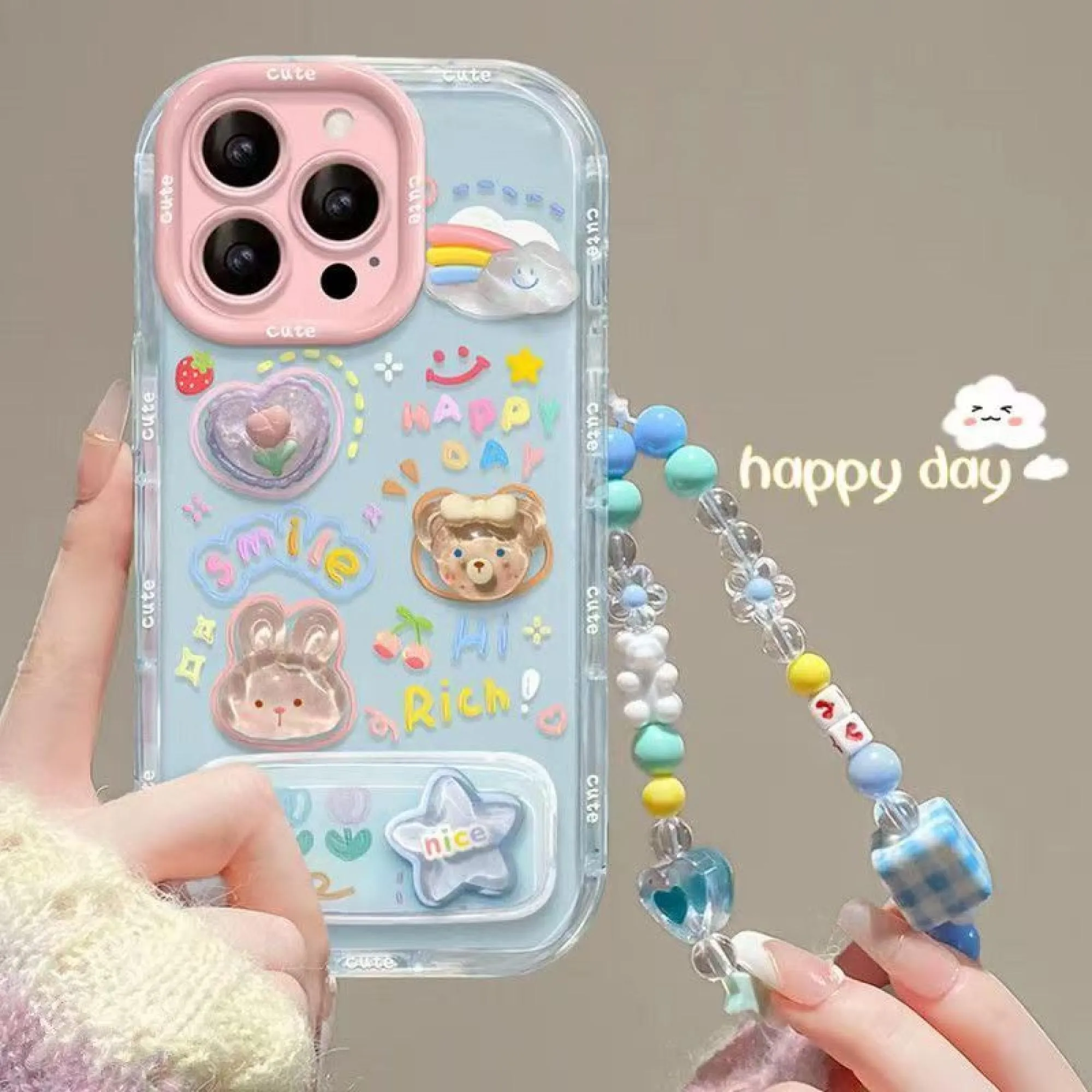 Cartoon Print Phone Case