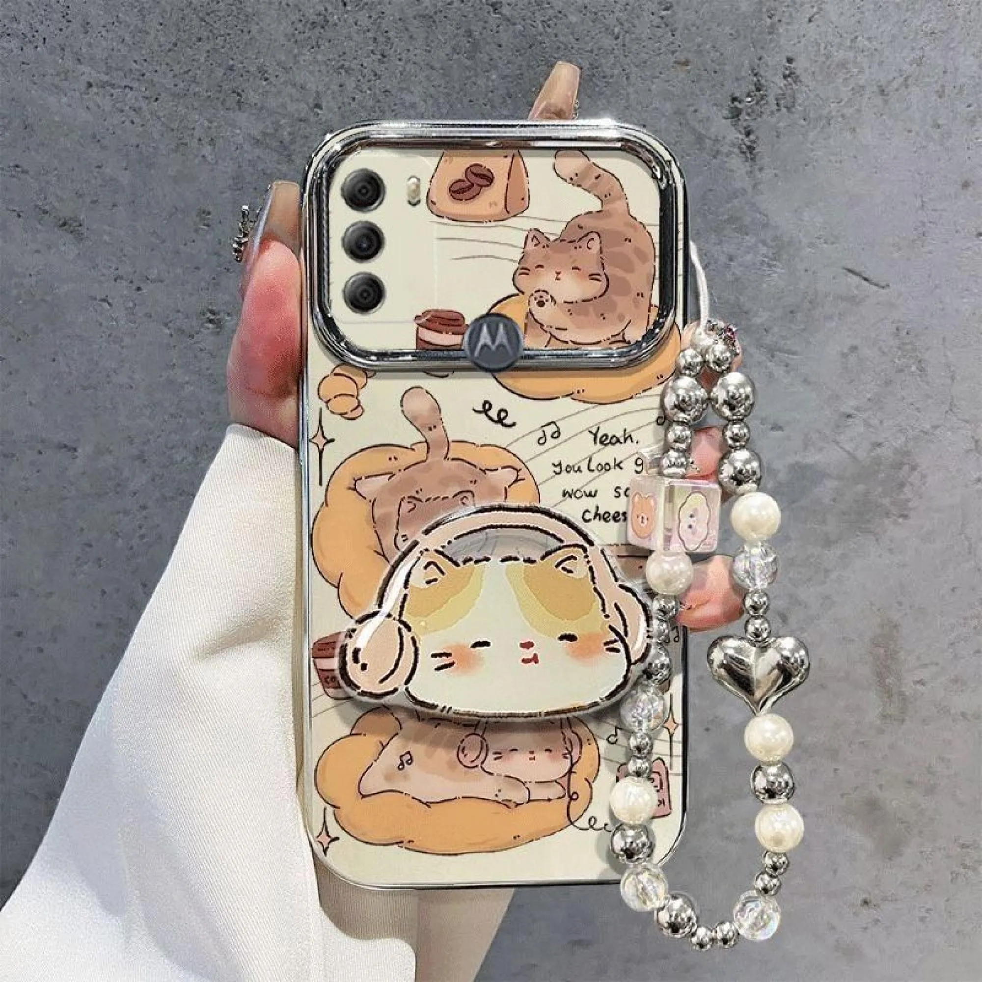 Motorola Cat Phone Case