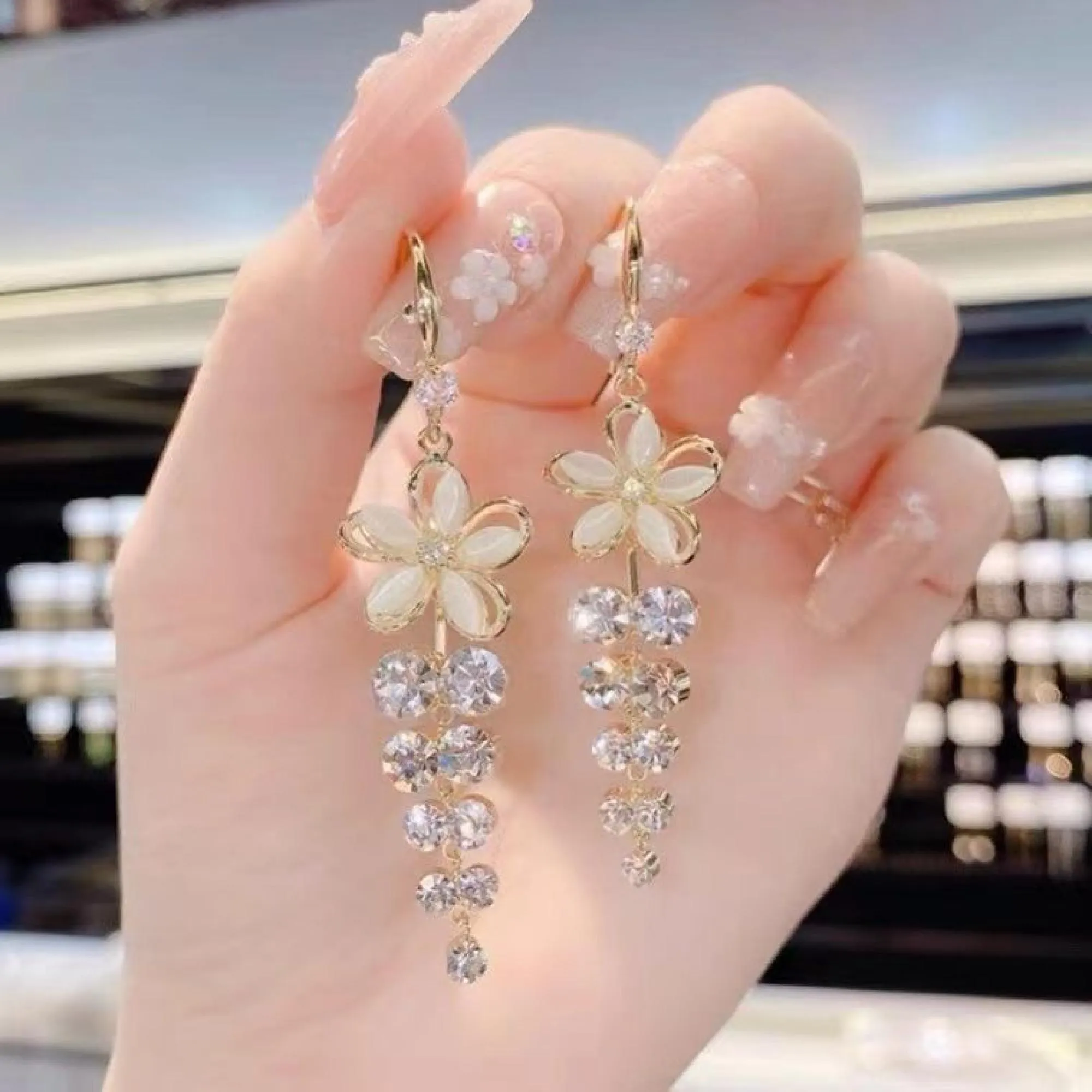 Fashion Crystal Earrings