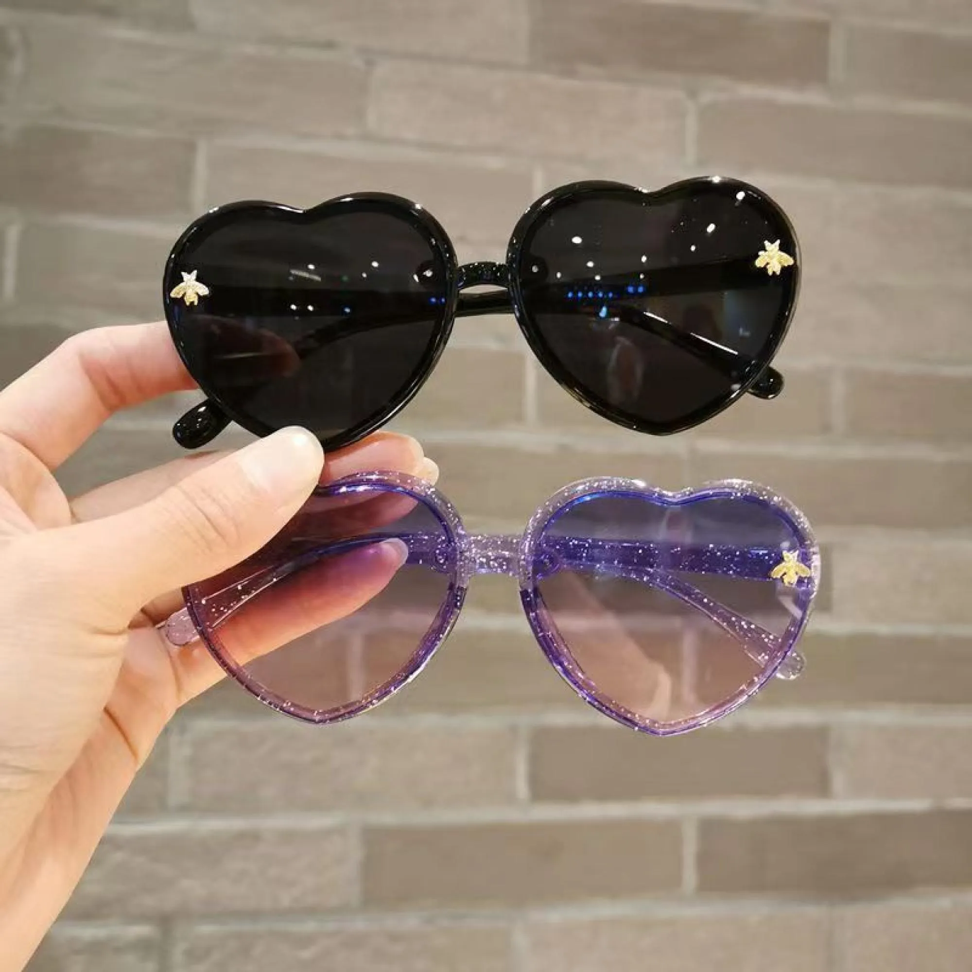 Trendy Heart-Shaped Sunglasses