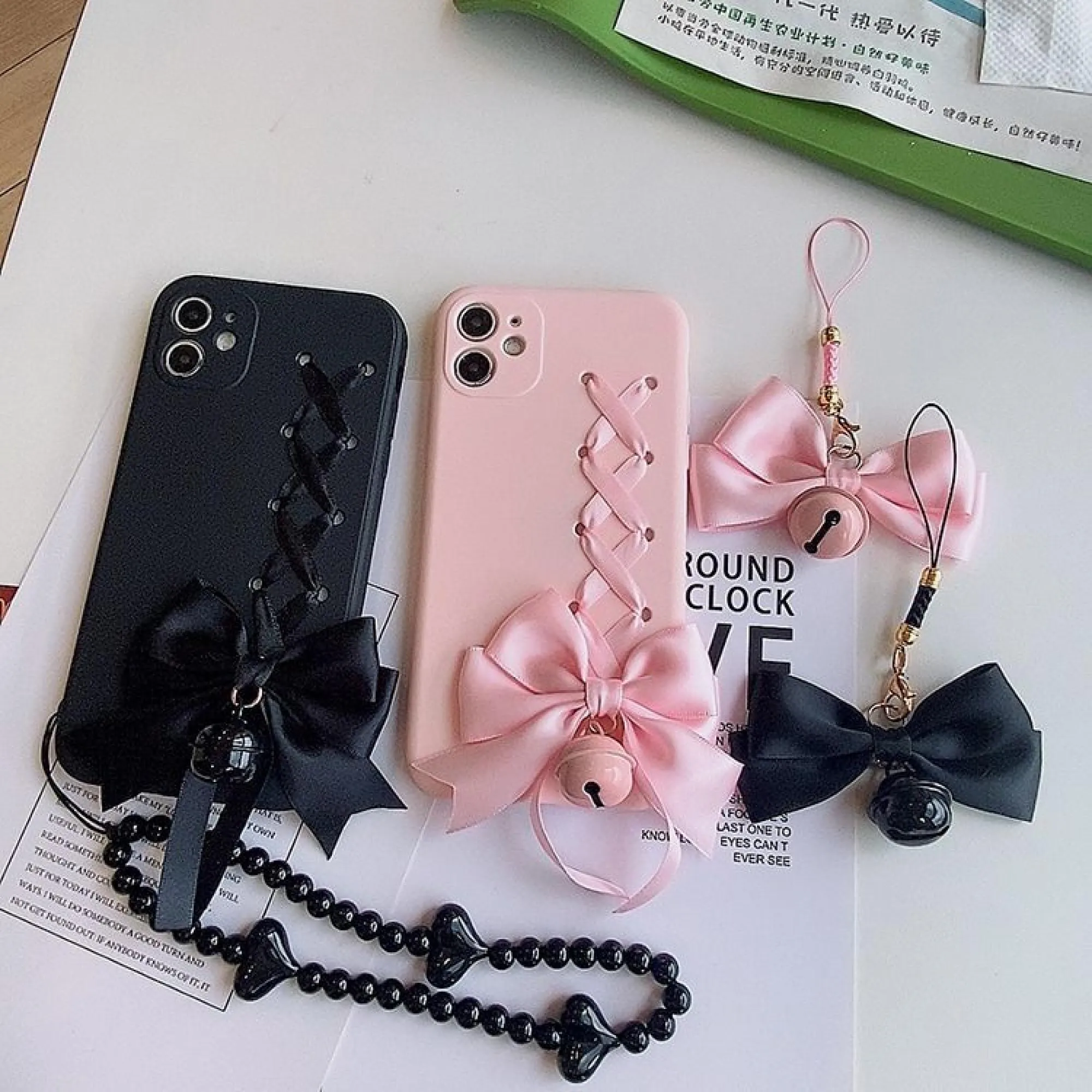 Soft TPU Bumper with Charm