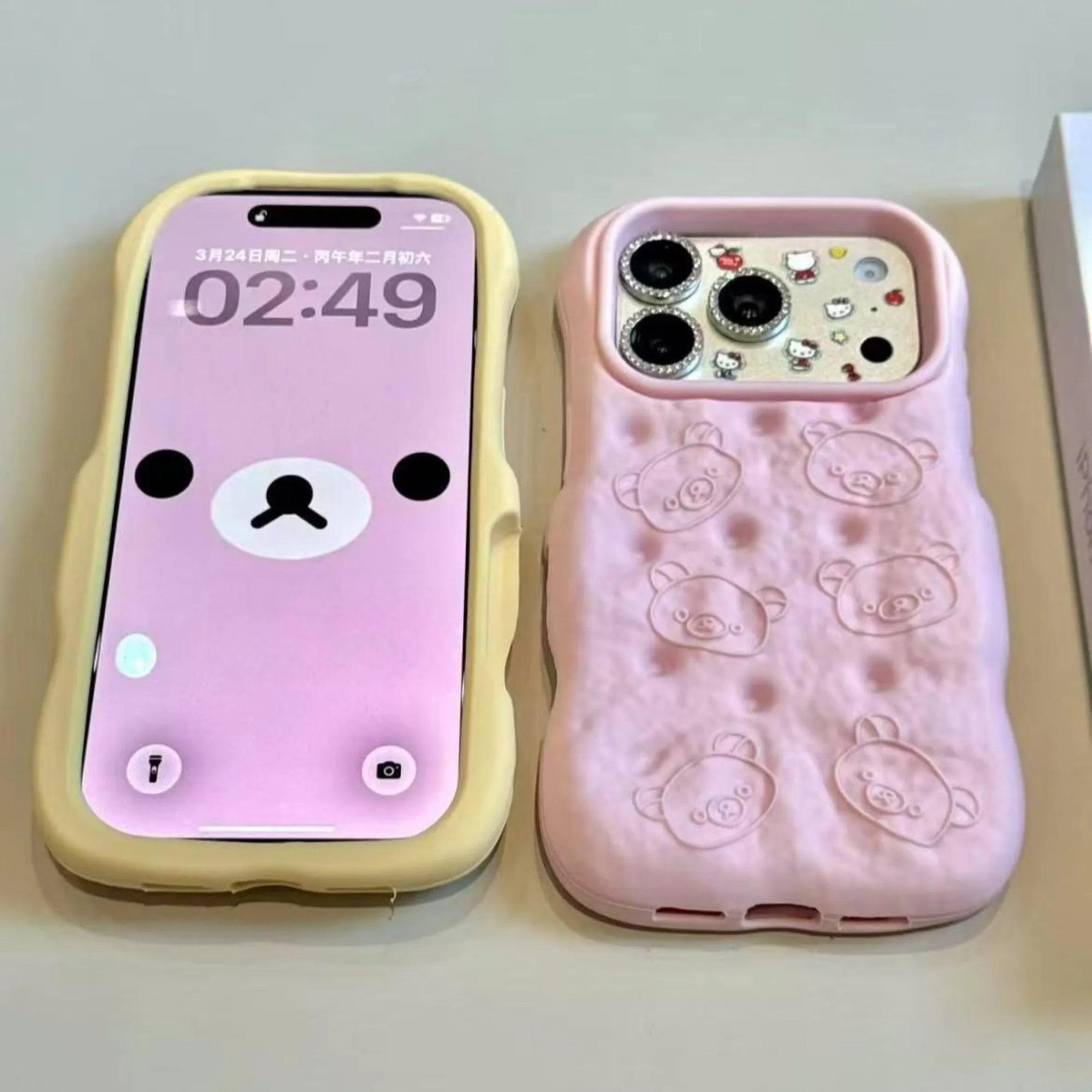 Fun Cartoon Bear Phone Case