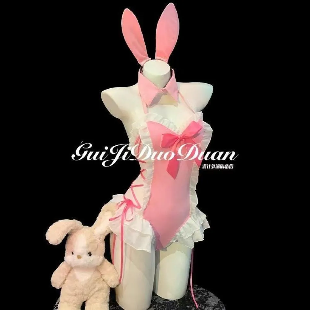 Bunny Lace Bikini Lingerie Set