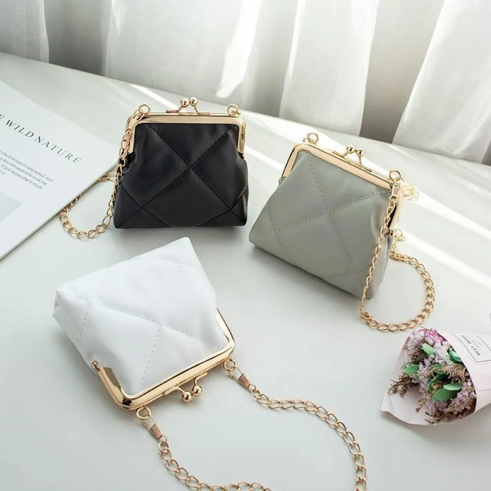 Fashionable Grid Coin Purse